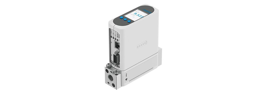 A MASS FLOW CONTROLLER THAT IS SILENT, FAST AND COST-EFFECTIVE